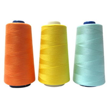 Spun polyester threads with TFO quality use for sewing Spun polyester threads with TFO quality use for sewing