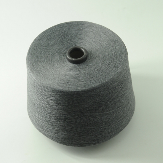 Polyester spun melange yarn 30/1