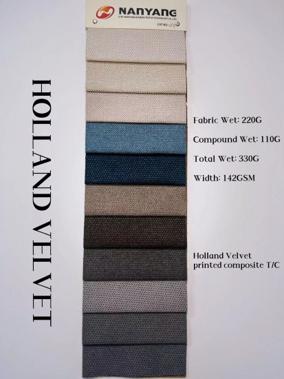 NY-31 Holland Velvet printed composite T/C - CNYARNTEXTILE